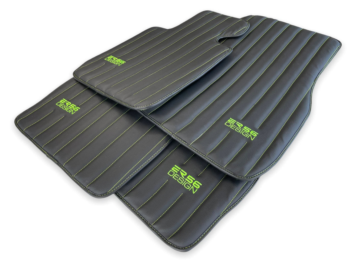 Floor Mats for Rolls Royce Cullinan Black Leather 2019-2023
