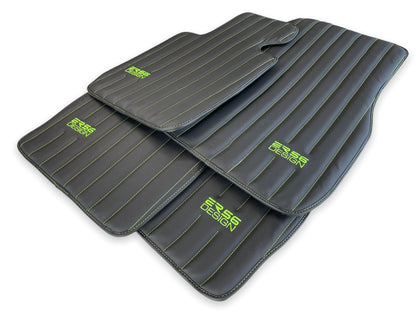 Floor Mats for Rolls Royce Cullinan Black Leather 2019-2023