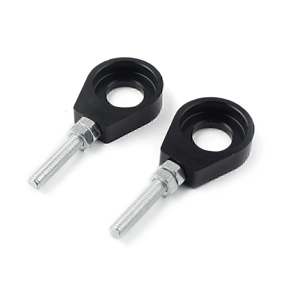 15mm Chain Adjuster Tensioner Block for Dirt Bike Quad ATV CRF50 SSR Black 2x