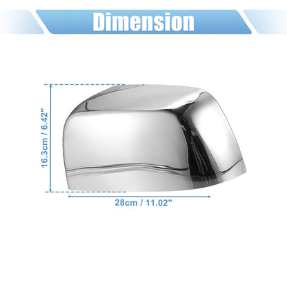 Chrome Clip-On Mirror Covers for 2015-2022 Chevy Colorado & GMC Canyon