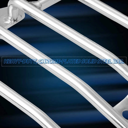 Chrome Solo Seat Rear Fender Luggage Rack for Harley Sportster XL 883 1200