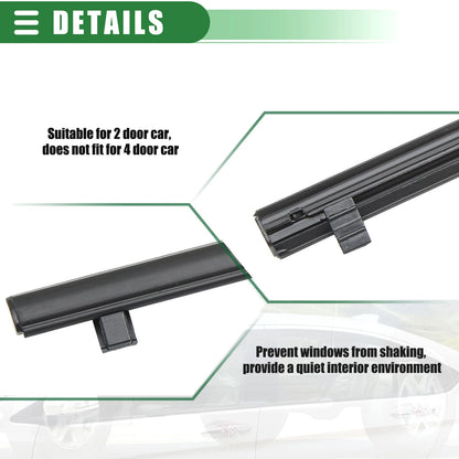 Front Right Door Window Belt Weatherstrip for Toyota Sienna (2011-2020)