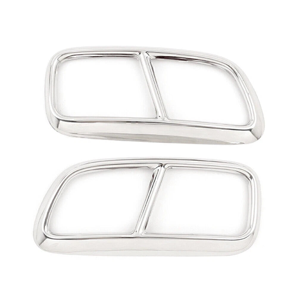 Stainless Steel Exhaust Muffler Tail Pipe Cover for Volvo XC90 (2015-2019)