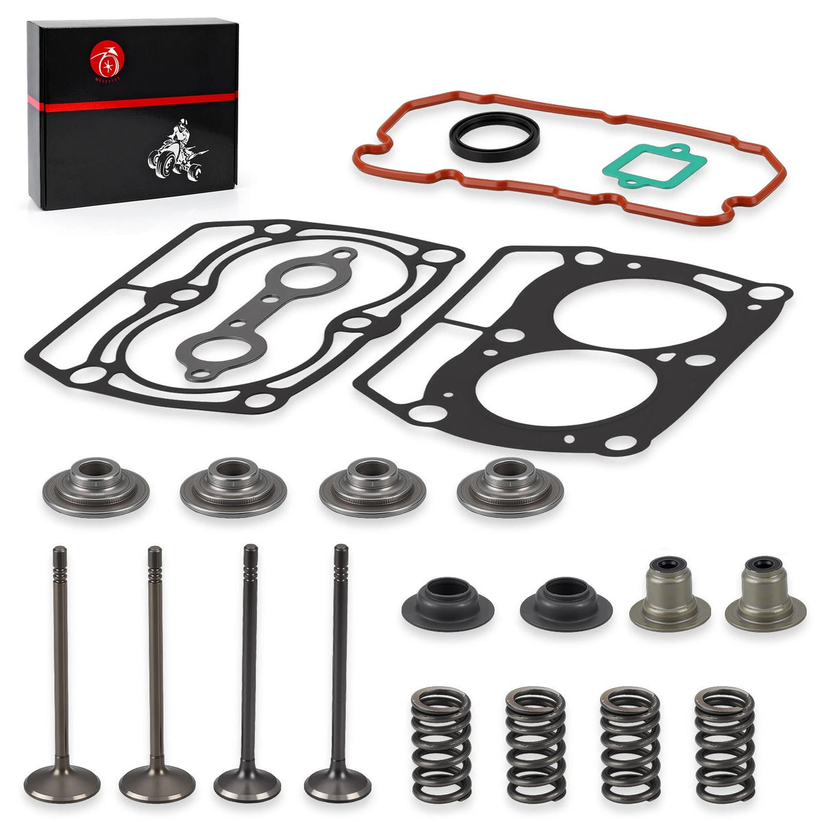 Top End Gasket W/ Valves Seal Kit for Polaris Ranger 800 (2012–2014)