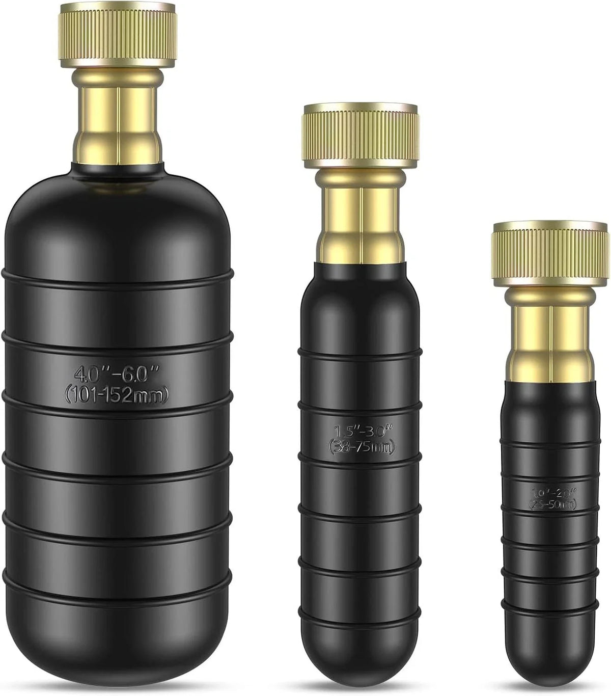 Drain Cleaning Bladder Kit for 1-6 IN Pipes