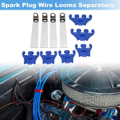 Spark Plug Separators 7/8/9mm for Chevy Ford