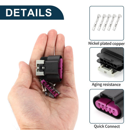 5 Pin Air Flow Meter Connector Plug for Chevrolet