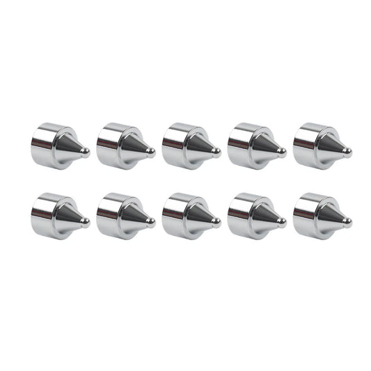 10 x Head Bolt Cover Spike Caps for Harley Road King, Dyna