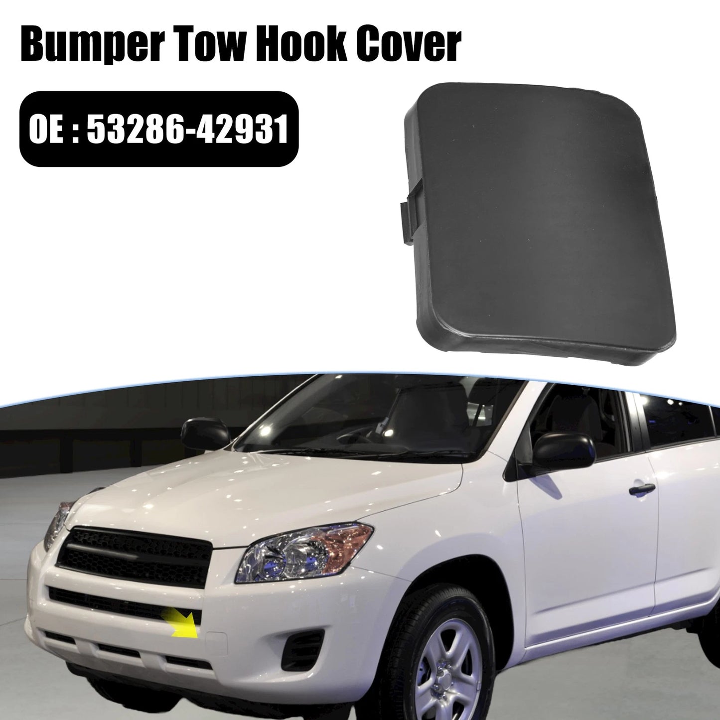 Tow Hook Cover Front Left for Toyota RAV4 (2006–2008)
