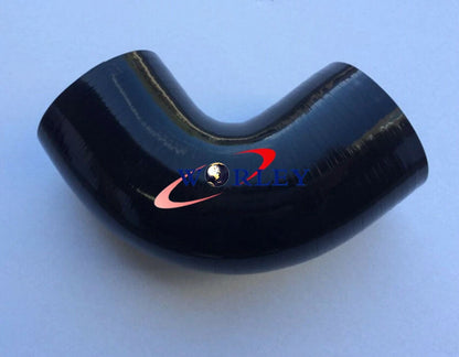 90 Degree Silicone Elbow Hose 3.5" for Turbo Intercooler - Universal Fit