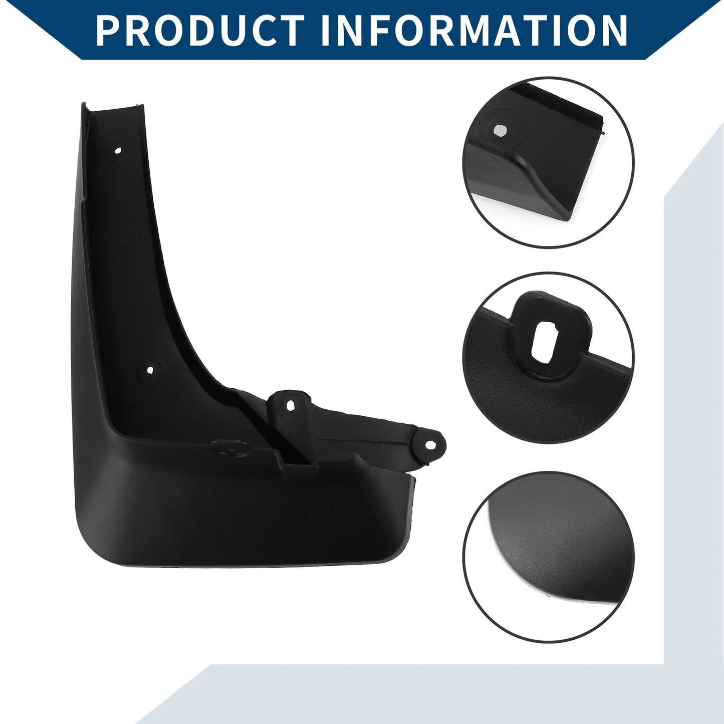 Mud Flaps Splash Guards 1 Set for BMW X5 M Sport (2019-2023)