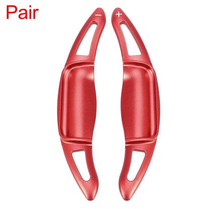 Red Car Steering Wheel Shift Paddle Covers for Toyota Camry SE XSE V6 (18-20)