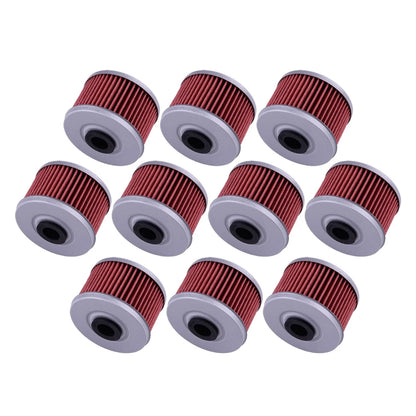 10 x Oil Filters for Honda ATC250ES TRX200D TRX250 TRX300 TRX400 (1985-2006)