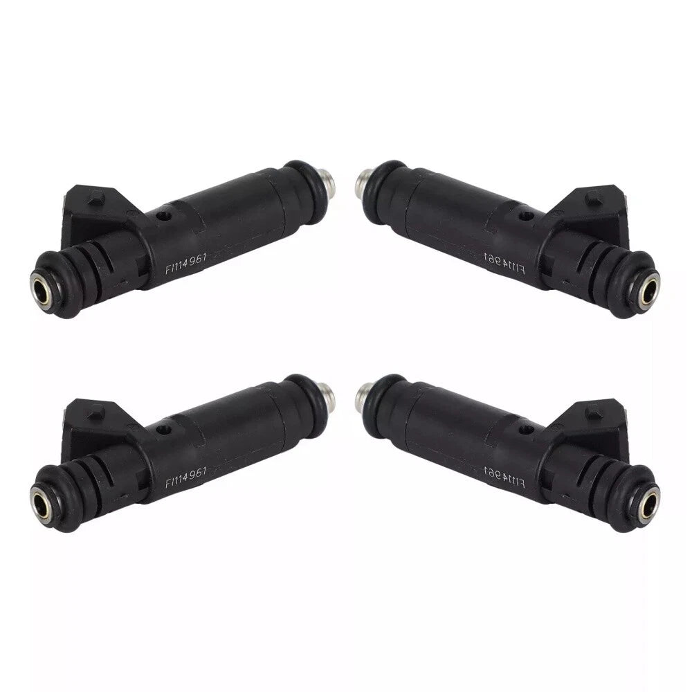 4 x Fuel Injector Nozzles for Ford Focus, Chrysler Sebring, BMW 318i, Z3 (2000-2007)