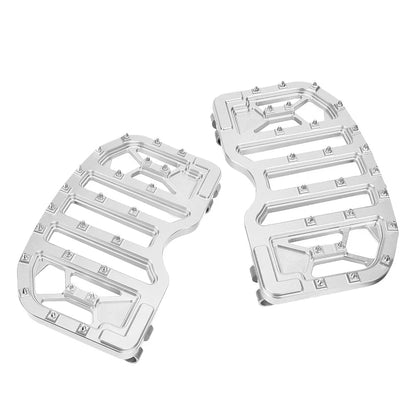 MX Style Front Driver Floorboards for Harley Touring Street Glide (1984-2017)