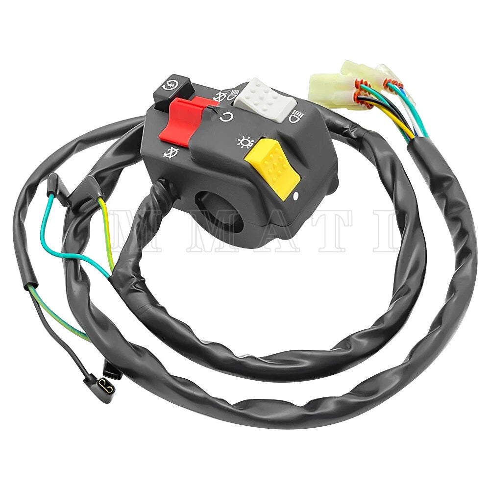 Left Switch Assembly Start Button for Honda TRX400EX Sportrax 400 (2008–2008)