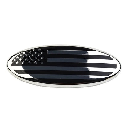 US Flag Oval Emblem Badge /239cm Front Grill Tailgate for Ford F150/F350