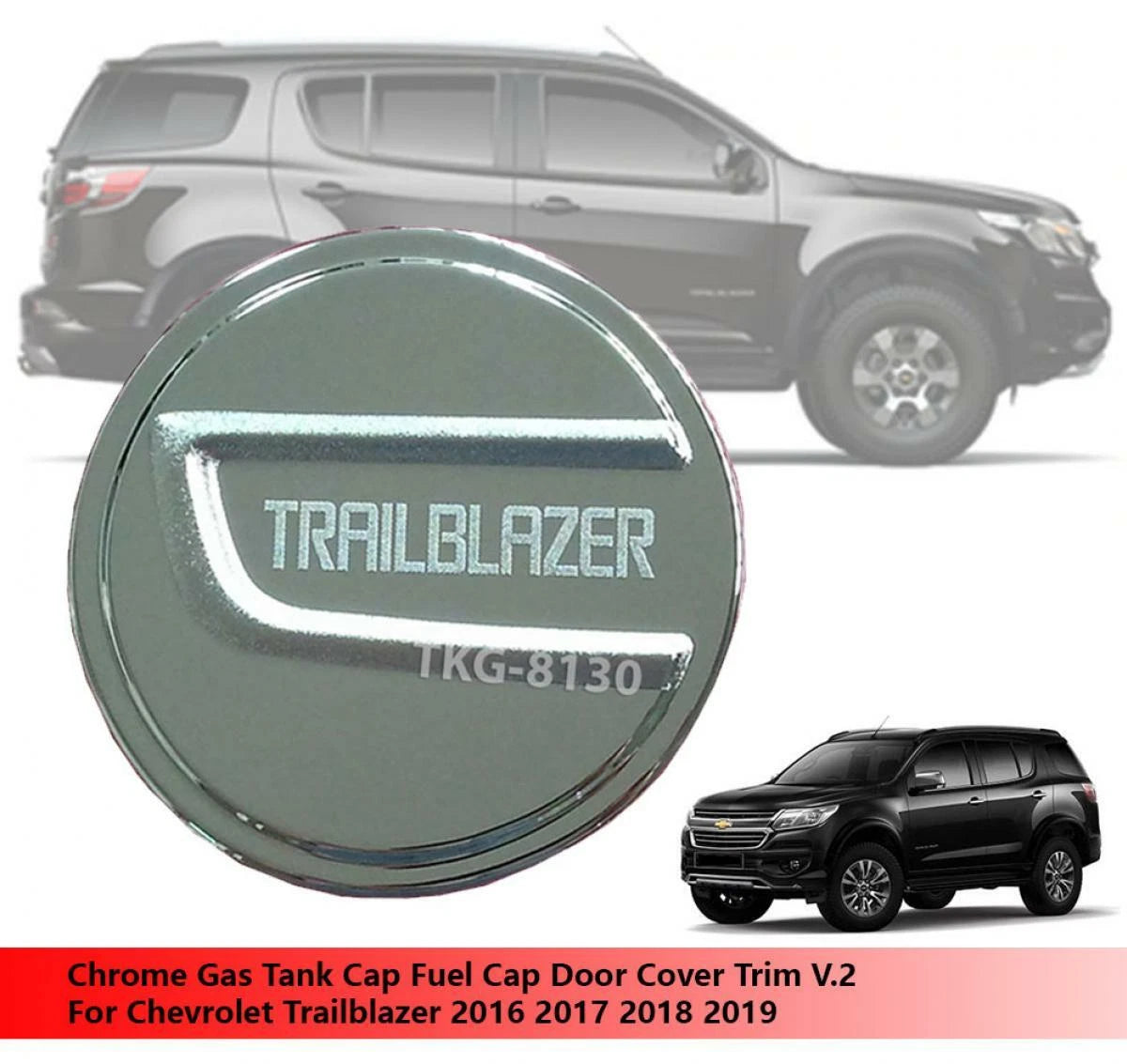 Fuel Filler Cap Cover for Chevrolet Holden Trailblazer (2016-2019)