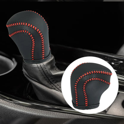 Gear Shift Knob Cover Protector with Red Thread for Toyota C-HR (2017-2021)