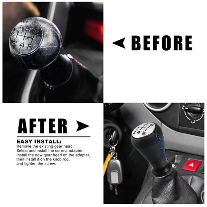 Gear Stick Shift Knob for Peugeot 106 107 205 & Citroen C1 C3 C4 (2005-2014)
