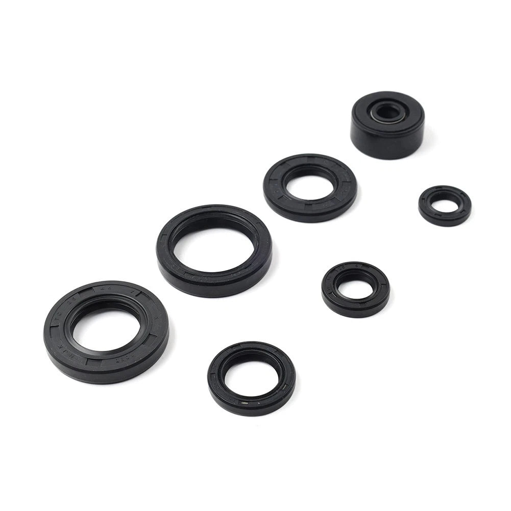 7 x Motorcycle Engine Oil Seals for Yamaha DT 125 R DT125 RE (1988-2006)