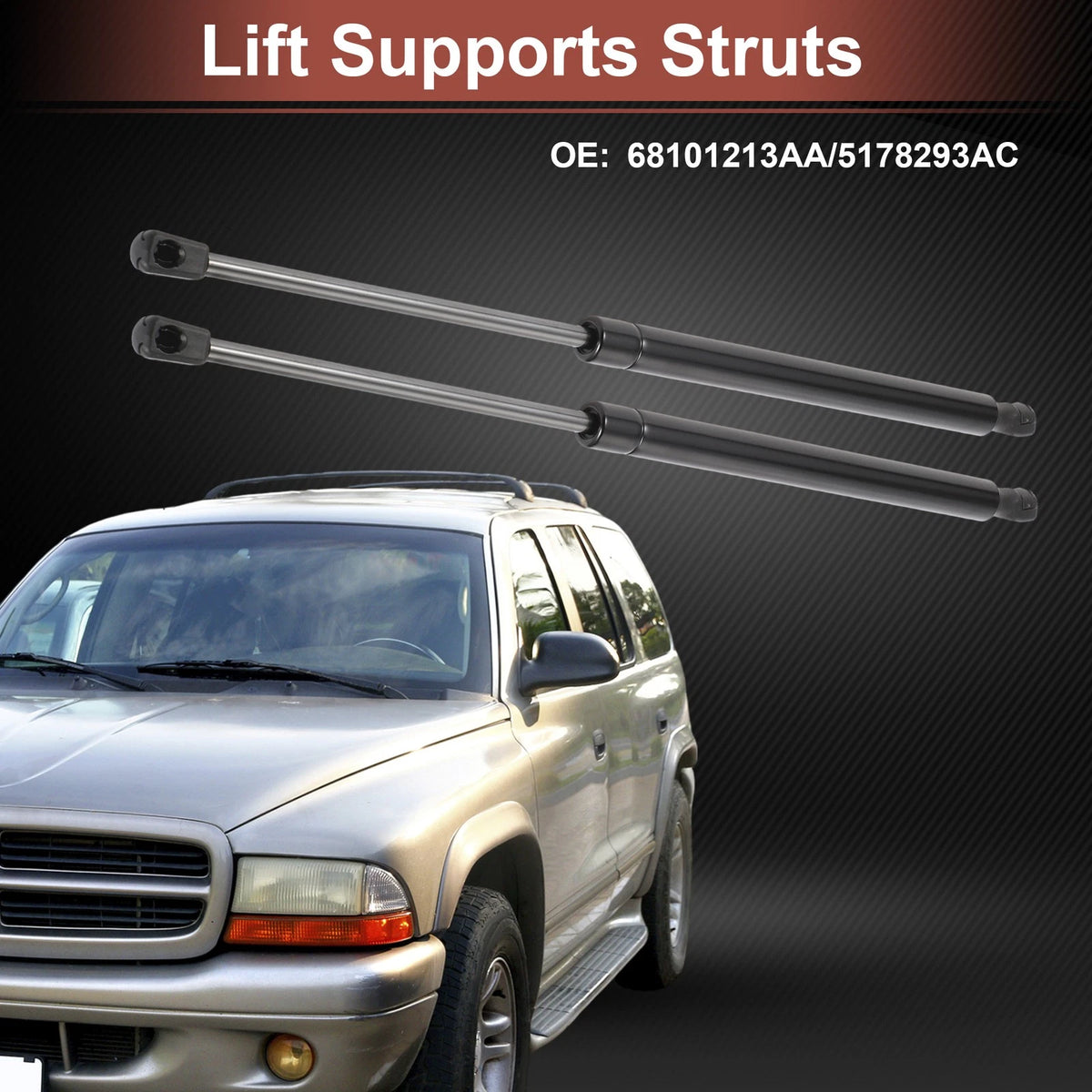 Rear Hatch Lift Supports Gas Strut for Dodge Journey (2009-2020)
