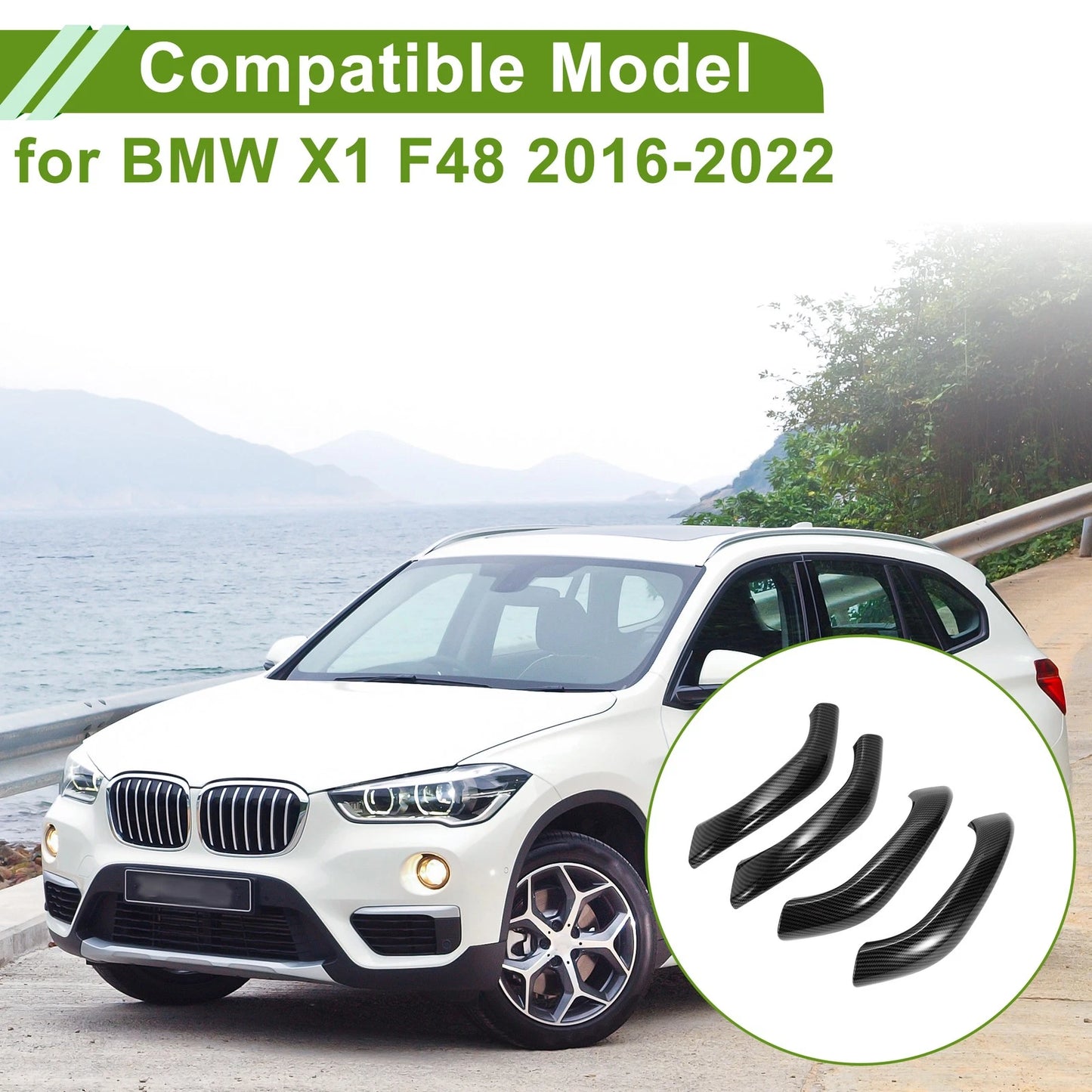 Door Handle Pull Trim Cover for BMW X1 (2016-2022)