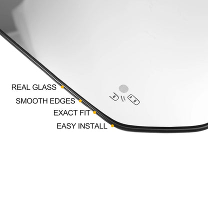 Heated Right Passenger Side Mirror Glass for Ford F-150 (2015-2023)