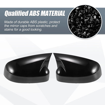 Rearview Mirror Cover Overlay Gloss Black for Ford Focus RS ST (2012-2018)