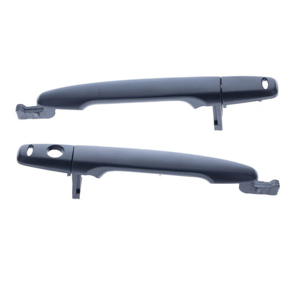 Outer Door Handle Set of 2 for Mitsubishi Outlander (2006-2012) Black
