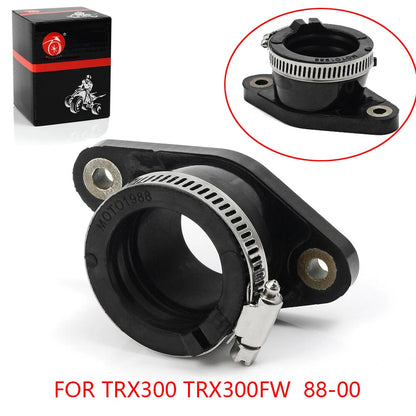 Carburetor Flange for Honda Fourtrax 300 TRX300 TRX300FW (1988–2000)