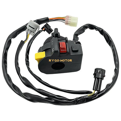 Handlebar Start Stop Switch Headlight for Suzuki Quadsport Z400 (2003–2004)