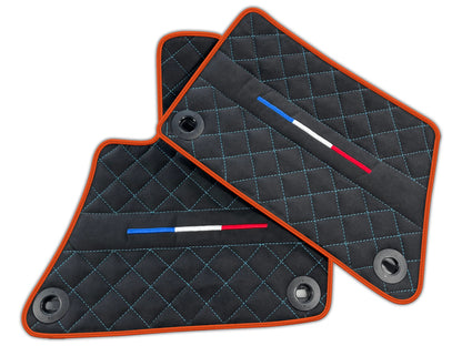 Alcantara Floor Mats for Bugatti Veyron | Various Trim Colors