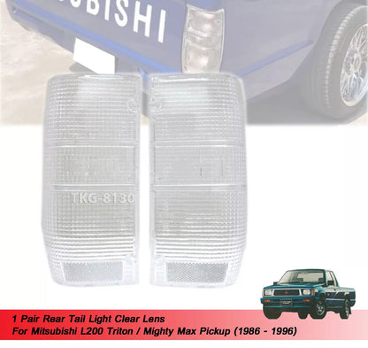 Clear Rear Tail Light Lens for Mitsubishi  (1986-1996)