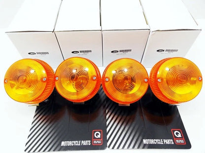 Kawasaki KZ440 80-81  Left Right Turn Signal Indicator Blinker Ass Set