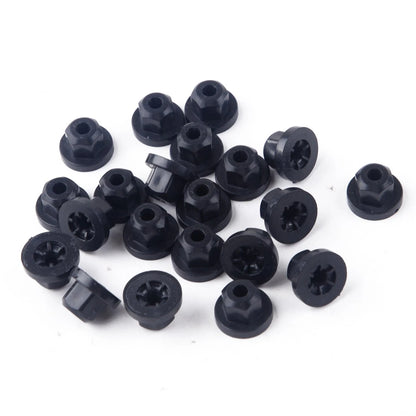 20 x Plastic Nut Flange Clips for BMW E30 E32 7 Series & Mercedes Benz