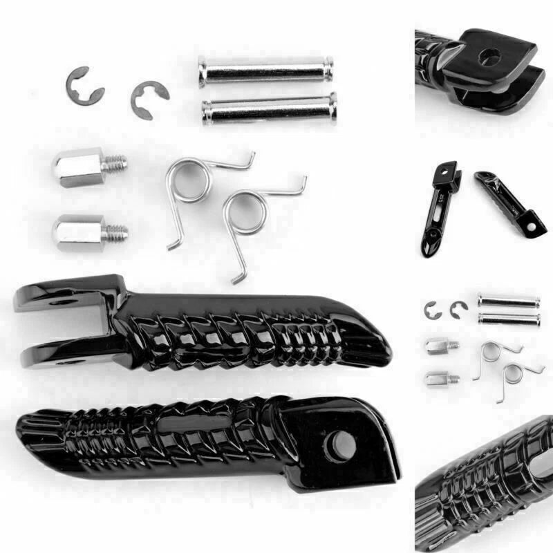 Foot Pegs for Suzuki GSXR 600 750 2006-2014, GSXR1000 2005-2014, Black