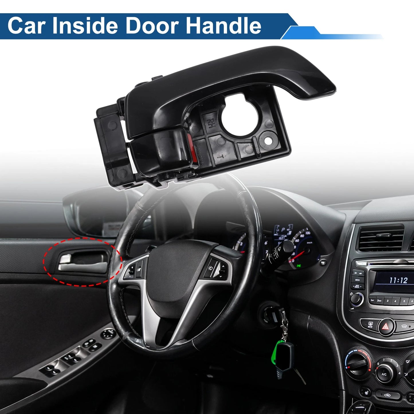 Front Driver Side Door Handle for Kia Optima (2006-2010)