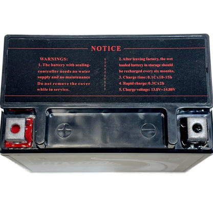 12V 12AH Battery for Dirt Quad, Trail Bike, ATV, UTV, Buggy, Scooter