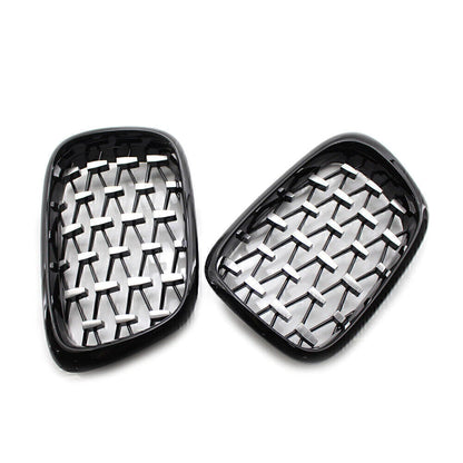 Honeycombe Mesh Front Bumper Grille for BMW E39 5-Series (1999-2003)