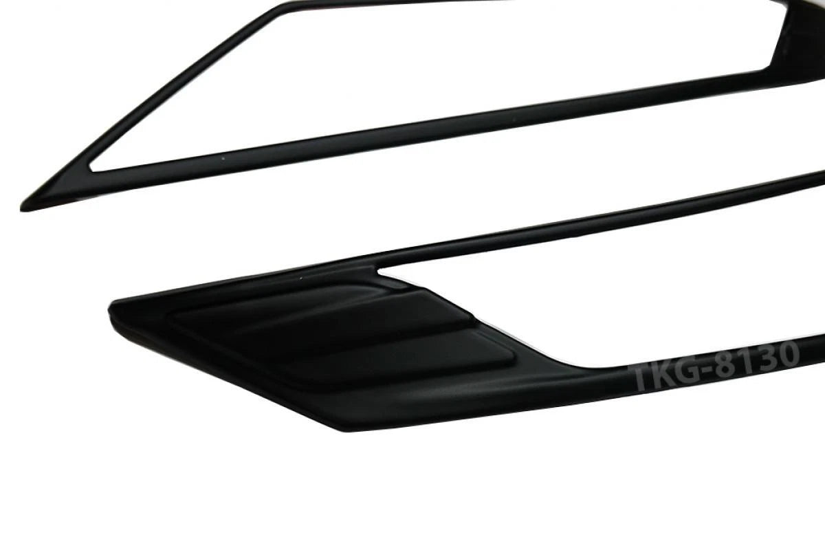 Headlight Lamp Cover Trim Black for Mitsubishi Pajero Montero Sport (2019-2020)