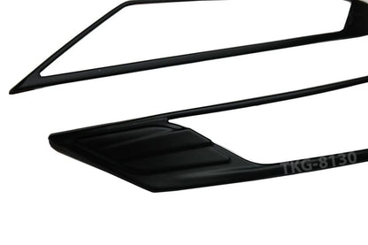 Headlight Lamp Cover Trim Black for Mitsubishi Pajero Montero Sport (2019-2020)