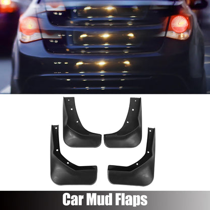 Front & Rear Mud Flaps Splash Guards for Ford Escape (2013-2018)
