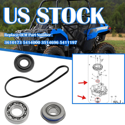 Water Pump Seals COVER GASKET for Polaris RZR/Sportsman