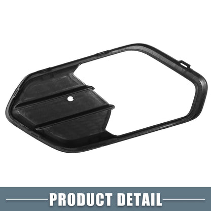 Front Right Fog Light Grille Cover for Ford Escape Kuga (2017-2019) Black