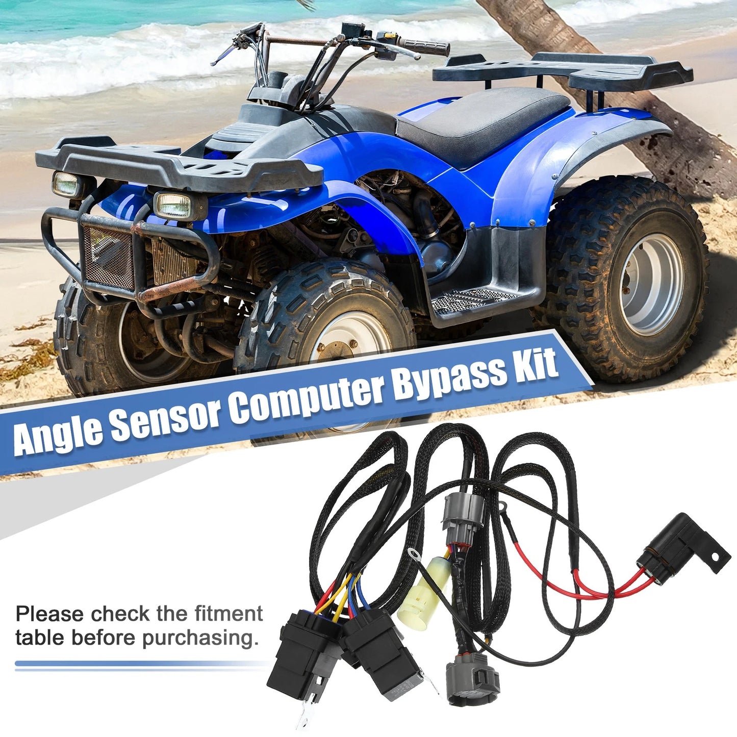 Angle Sensor Computer Bypass Kit for Honda Rancher 350 (2000-2006)