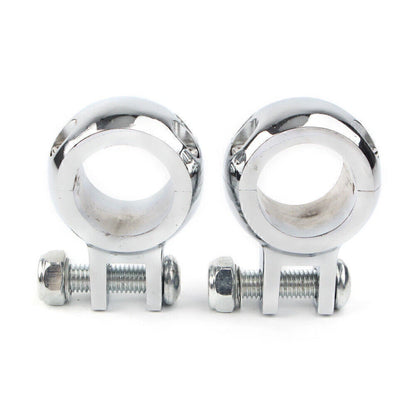 1-1/4" Crash Bar Mount Clamp for Harley Engine (Fits Various Models)