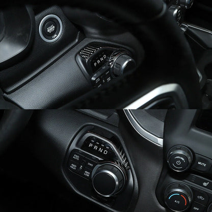 Carbon Fiber Gear Shift Indicator Cover for Dodge Ram 1500 (2019-2023)