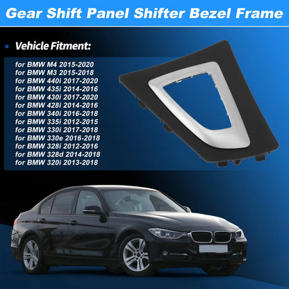 Gear Shift Panel Bezel Frame for BMW 3 4 Series F30 F31 F32 F34 (2012-2020)
