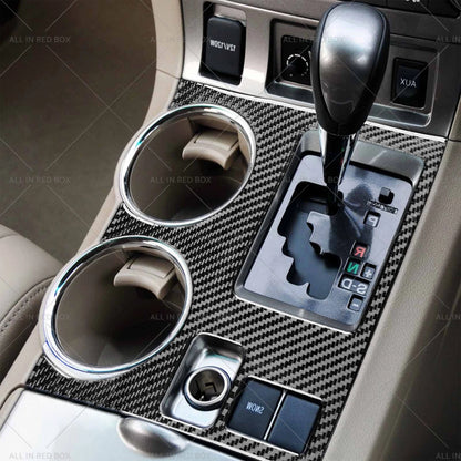 Carbon Fiber Gear Shift Console Trim for Toyota Kluger (2008-2013)